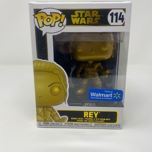 Star Wars Rey Gold Funko 114